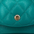 Chanel B Chanel Blue Turquoise Caviar Leather Leather Medium Classic Caviar Double Flap France