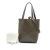 Loewe B LOEWE Brown Dark Khaki Calf Leather Mini Puzzle Fold Tote Spain