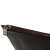 Dolce&Gabbana AB Dolce & Gabbana Red Burgundy Calf Leather DG Family Clutch Italy