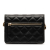 Chanel AB Chanel Black Lambskin Leather Leather Lambskin Romance Wallet On Chain Italy