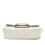 Gucci AB Gucci White Calf Leather Mini Horsebit 1955 Crossbody Italy