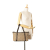 Gucci AB Gucci Brown Beige Canvas Fabric GG Abbey D Ring Tote Italy