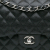 Chanel AB Chanel Black Caviar Leather Leather Jumbo Classic Caviar Double Flap Italy