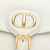 Christian Dior B Dior White Calf Leather Small Bobby Crossbody Italy