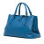 Bottega Veneta B Bottega Veneta Blue Nappa Leather Leather Medium Nappa Intrecciato Roma Tote Italy