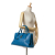 Bottega Veneta B Bottega Veneta Blue Nappa Leather Leather Medium Nappa Intrecciato Roma Tote Italy