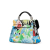 Salvatore Ferragamo AB Ferragamo Multi Calf Leather Printed Floral skin Margot Satchel Italy