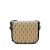 Saint Laurent AB Saint Laurent Brown Beige Canvas Fabric Small Monogram All Over Crossbody Italy