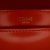 Celine B Celine Orange Calf Leather Triomphe skin Cuir Chain Shoulder Bag Italy