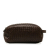 Bottega Veneta B Bottega Veneta Brown Dark Brown Calf Leather Intrecciato Clutch Bag Italy