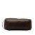 Bottega Veneta B Bottega Veneta Brown Dark Brown Calf Leather Intrecciato Clutch Bag Italy