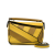 Loewe B LOEWE Yellow with Brown Calf Leather Mini Puzzle Rugby Stripe Satchel Spain