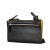 Fendi B Fendi Black with Yellow Calf Leather Monster Wallet on Strap Italy