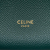 Celine B Celine Green Dark Green Calf Leather Pico Belt Bag Italy