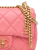 Chanel AB Chanel Pink Lambskin Leather Leather Mini Lambskin Pending CC Flap Italy