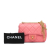 Chanel AB Chanel Pink Lambskin Leather Leather Mini Lambskin Pending CC Flap Italy