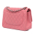 Chanel AB Chanel Pink Light Pink Lambskin Leather Leather Jumbo Classic Lambskin Double Flap France