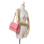 Chanel AB Chanel Pink Light Pink Lambskin Leather Leather Jumbo Classic Lambskin Double Flap France