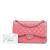 Chanel AB Chanel Pink Light Pink Lambskin Leather Leather Jumbo Classic Lambskin Double Flap France