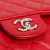 Chanel B Chanel Red Caviar Leather Leather Jumbo Classic Caviar Double Flap France