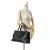 Bottega Veneta B Bottega Veneta Black Nappa Leather Leather Medium Nappa Intrecciato Roma Tote Italy