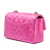 Chanel B Chanel Pink Satin Fabric Mini Rectangular Classic Single Flap Italy