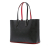 Christian Louboutin AB Christian Louboutin Black Calf Leather skin Loubinthesky Cabata Tote Italy