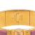 Hermès AB Hermès Pink with Gold Enamel Other Wide Charniere Hinged Bracelet PM France