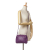 Bottega Veneta AB Bottega Veneta Purple Dark Purple Nappa Leather Leather Nappa Intrecciato Nodini Crossbody Italy