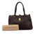 Bottega Veneta B Bottega Veneta Brown Dark Brown Calf Leather Medium Intrecciato Roma Satchel Italy