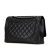 Chanel B Chanel Black Caviar Leather Leather Maxi Classic Caviar Single Flap Italy