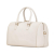 Saint Laurent B Saint Laurent White Calf Leather Classic Duffle 6 Satchel Italy