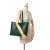 Mulberry AB Mulberry Green Dark Green Calf Leather Small Classic Grain Bayswater Tote Turkey