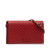 Gucci AB Gucci Red Calf Leather Microguccissima Wallet on Strap Italy