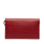 Gucci AB Gucci Red Calf Leather Microguccissima Wallet on Strap Italy