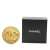 Chanel B Chanel Gold Gold Plated Metal CC Brooch France