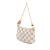 Louis Vuitton AB Louis Vuitton White Damier Canvas Canvas Damier Azur Mini Pochette Accessoires France