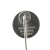 Hermès AB Hermès Silver Palladium Metal Plated Clou de Selle Stick Pin Brooch France