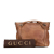 Gucci AB Gucci Brown Calf Leather Medium Miss GG Satchel Italy