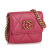 Chanel AB Chanel Pink Lambskin Leather Leather 19 Flap Wallet on Chain Italy