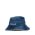 Celine AB Celine Blue Denim Fabric Logo Bucket Hat France