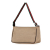 Gucci AB Gucci Brown Beige Canvas Fabric Web Handbag Italy