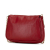 Fendi B Fendi Red Calf Leather Fendista Pochette Crossbody Italy