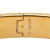 Hermès B Hermès Orange with Gold Enamel Other Narrow Clic H Bracelet PM France