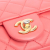 Chanel B Chanel Pink Lambskin Leather Leather Mini Rectangular Lambskin Pearl Crush Flap Italy