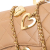 Chanel AB Chanel Brown Light Brown Lambskin Leather Leather Mini Quilted Lambskin Heart Charms Flap Italy