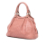 Gucci B Gucci Pink Calf Leather Guccissima Sukey Tote Italy