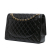 Chanel AB Chanel Black Lambskin Leather Leather Maxi Classic Lambskin Double Flap Italy