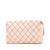 Chanel AB Chanel Pink Light Pink Calf Leather Small skin Triple Stitched Flap Italy