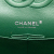 Chanel AB Chanel Green Lambskin Leather Leather Medium Classic Lambskin Double Flap France